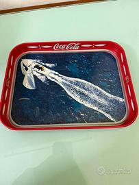 Lotto 3 Vassoi Coca-Cola Vintage – Verde Natale Ba