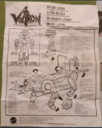 Manuale di Istruzioni Originale Voltron 