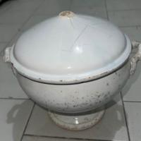 Antica zuppiera fine 800 ceramica Sardegna