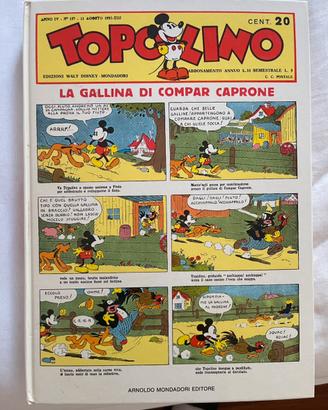 Topolino la gallina di compar caprone