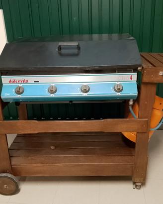BARBECUE A GAS