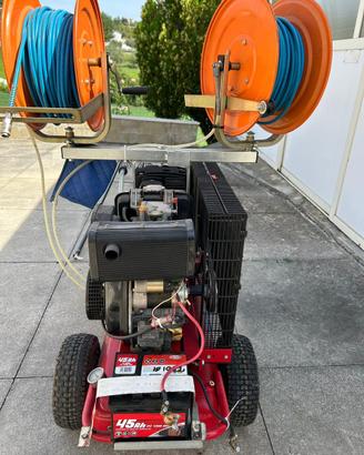 Motocompressore + abbacchiatori+ seghetto