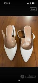 Scarpe pelle bianche donna "BALLIN"