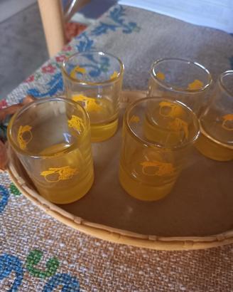 Servizio da 6 per limoncello 