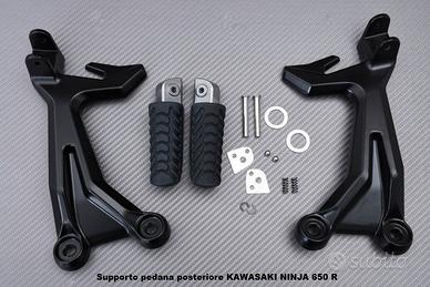 Supporto pedana posteriore KAWASAKI NINJA 650 R