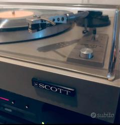 Giradischi vintage anni &#039;70 Scott PS-17A  			