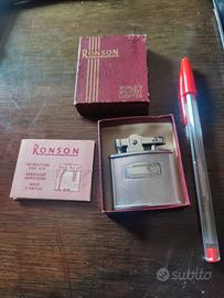Ronson Cadet Accendino Vintage anni '50 completo