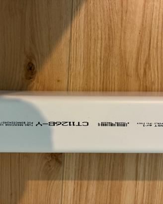 Tubo rettangolare 110X55 mm per aerazione