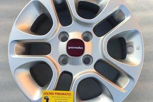 4 Cerchi In Lega NUOVI Originali FIAT PANDA