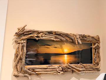 Cornice con stampa tramonto