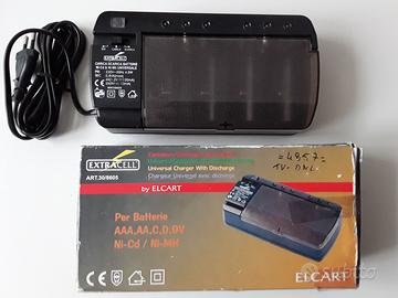 CARICA BATTERIE UNIVERSALE  NI-CD &  NI-MH