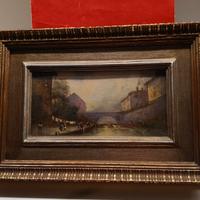 Dipinti n.2 olio su tela di Arnaldo Galvan