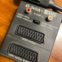Connettore switch SCART + AV