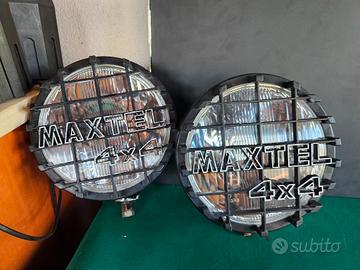 FARI SUPPLEMENTARI COPPIA MAXTEL 4X4 FUORISTRADA