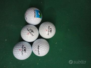 Palline da golf marca TOP-FLITE, usate 25 pezzi
