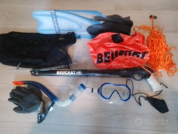 Attrezzatura pesca subacquea
