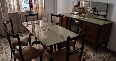 Sala da pranzo vintage anni '60