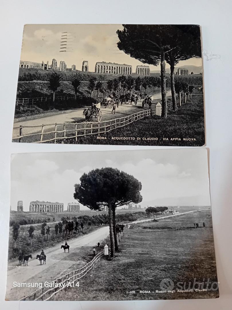 cartoline Roma Acquedotto di Claudio - Collezionismo In vendita a Bologna