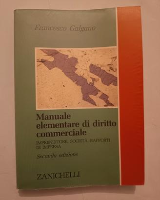 MANUALE DI DIRITTO COMMERCIALE di Galgano Francesc