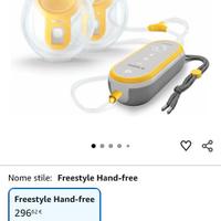 Tiralatte medela freestyle hands free