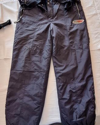 Pantaloni da sci e snowboard con bretelle