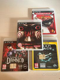 Giochi PS3: SAW + SHADOWS OF THE DAMNED + GOD OF..