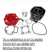 Modifica 70 cc per derbi gp1 revolution 50