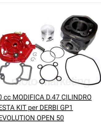 Modifica 70 cc per derbi gp1 revolution 50