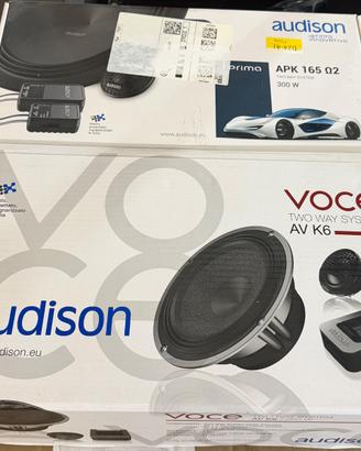 Audison Voce AV K6 + Prima APK 165 Ω2 – NUOVI