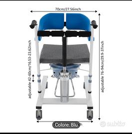 Sedia per trasporto/sollevatore  disabile