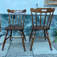 Sedie in legno vintage