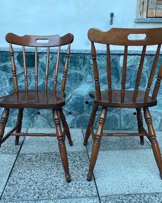 Sedie in legno vintage