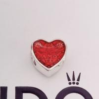 Pandora charm cuore rosso 