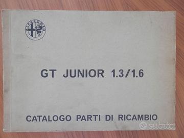 Alfa Romeo GT Junior - Catalogo Ricambio - 1972