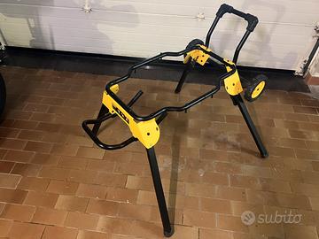 Carrello DEWALT per banco sega DWE7492