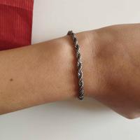 Bracciale corda torchon nuovo con confezione