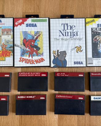 Lotto giochi Sega Master System