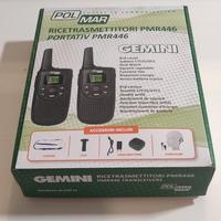 POLMAR GEMINI RADIO PMR446 COPPIA