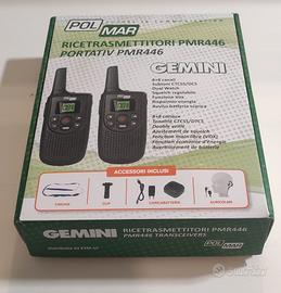 POLMAR GEMINI RADIO PMR446 COPPIA