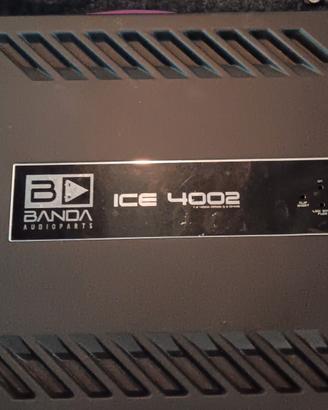 amplificatore banda ice 4002 