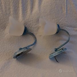 coppia applique da parete