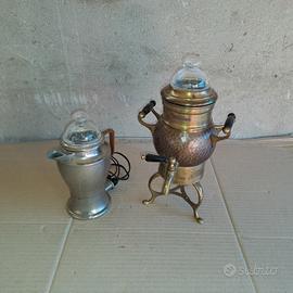 LOTTO 2 VECCHIE CAFFETTIERE ELETTRICHE THERMA