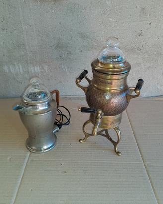 LOTTO 2 VECCHIE CAFFETTIERE ELETTRICHE THERMA