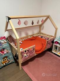 Letto 80x160 mon lit cabane