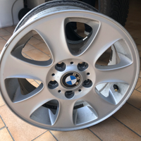 4 cerchi in lega bmw da 16 pollici originali