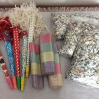 Coriandoli Trombette e Stelle filanti