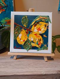 Quadro su tela in acrilico 20x20