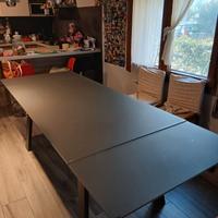 Tavolo  vetro temprato