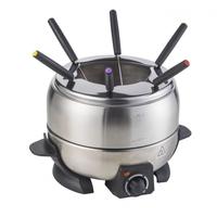 Fonduta elettrica techno collection in acciaio