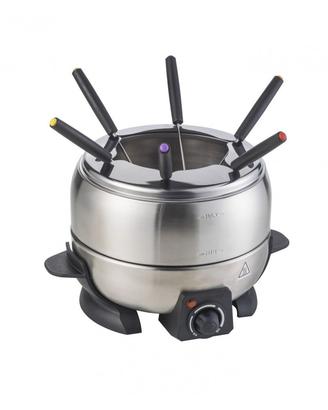 Fonduta elettrica techno collection in acciaio